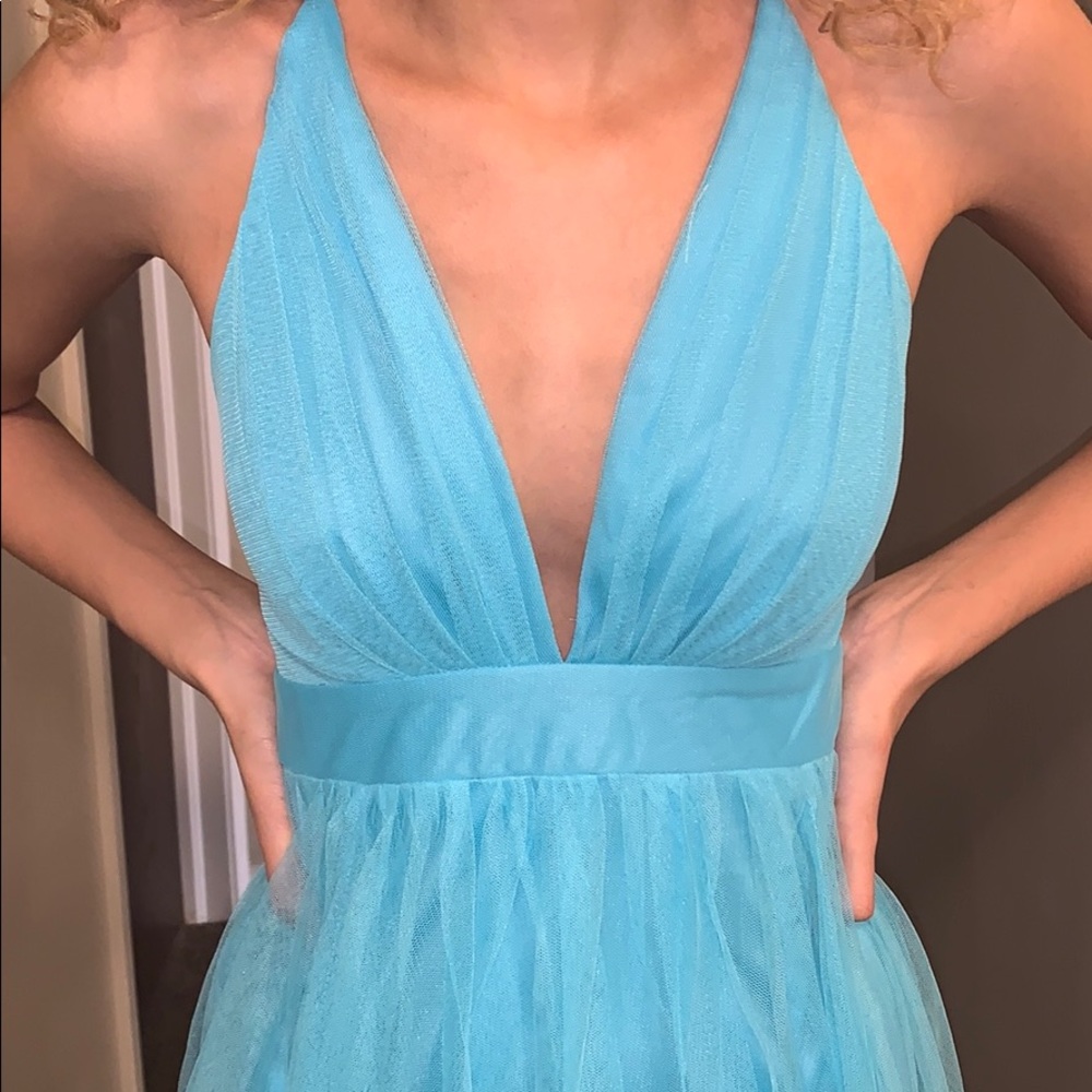 Fashion nova blue homecoming,prom or photo shoot